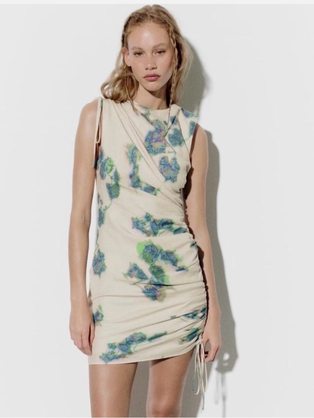Zara Cream Mini Dress